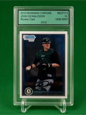 2010 Josh Donaldson Rookie Card - Oakland Athletics